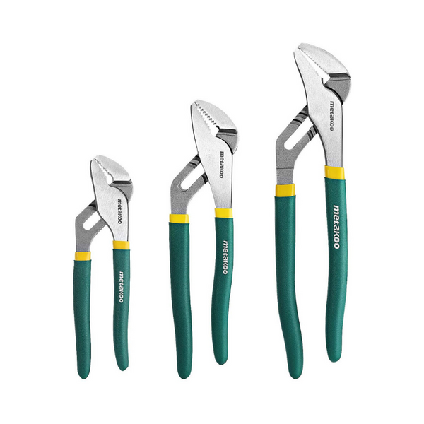 3 Pieces Tongue and Groove Pliers Set