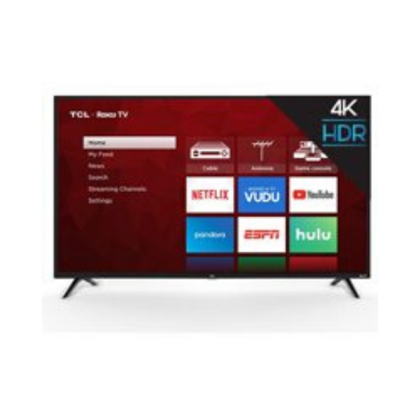 TCL 75" Class 4K Ultra HD (2160P) Roku Smart LED TV