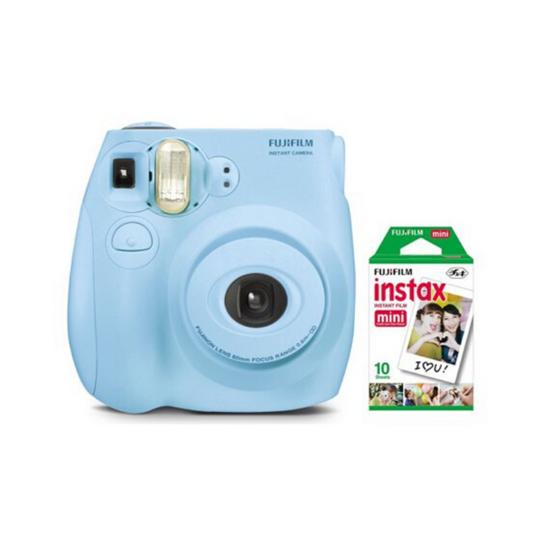 Fujifilm Instax Mini 7S Instant Camera w/ 10pk Film (Various Colors)