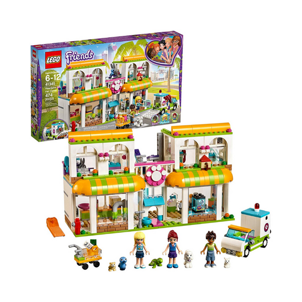 LEGO Friends Centro de mascotas de Heartlake City 41345 Kit de construcción