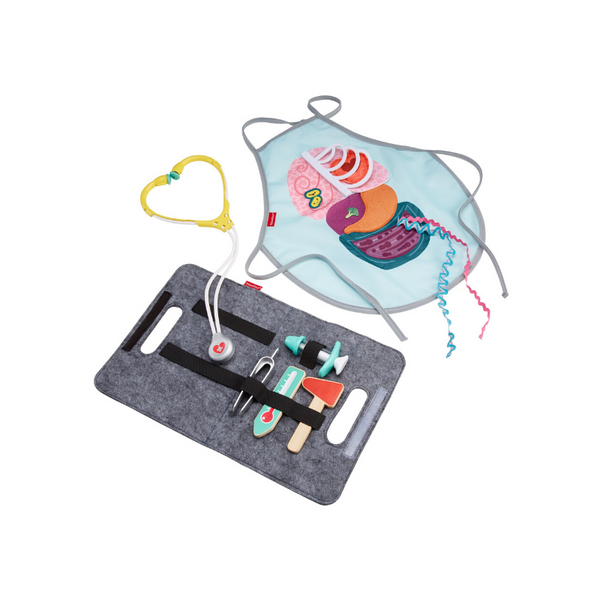 Kit para médico y paciente de Fisher-Price con accesorios