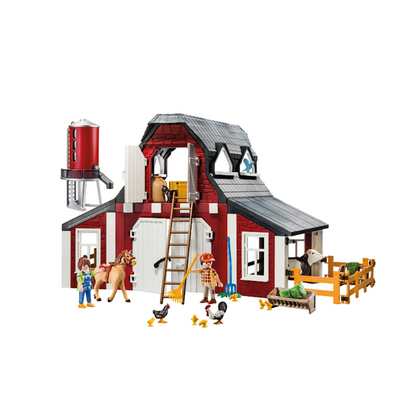 Playmobil Barn with Silo