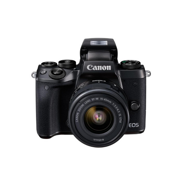 Canon - EOS M5 Mirrorless Camera with EF-M 15-45mm Zoom Lens