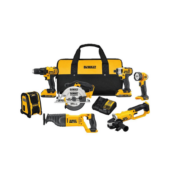 Dewalt 7-Piece Compact Combo Kit