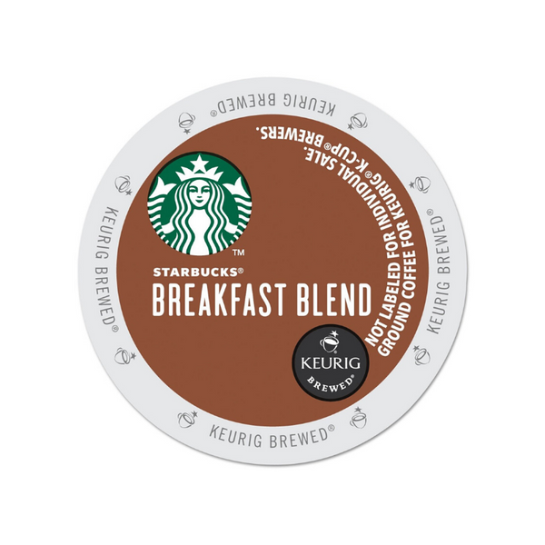 96 Starbucks Single Cup Coffee K-Cups (3 Flavors)