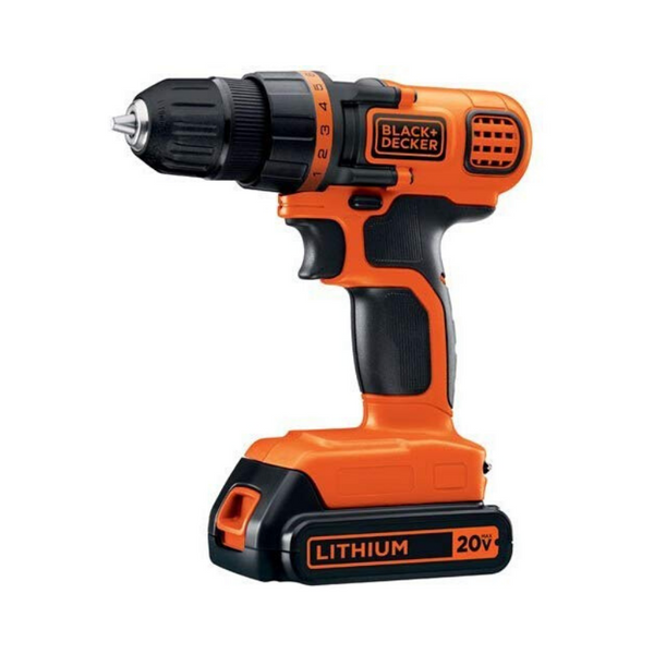 Taladro/atornillador inalámbrico Black + Decker 20V MAX