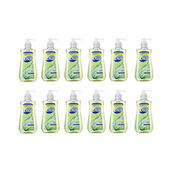 12-Pk Dial Antibacterial Liquid Hand Soap