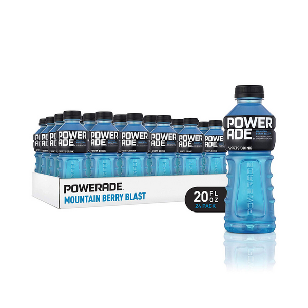 24 Bottles Of Powerade (3 Flavors)