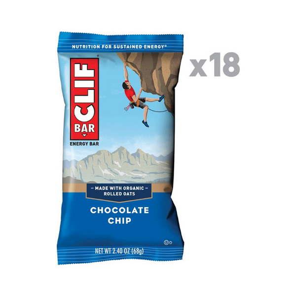 18 Pack Of CLIF Chocolate Chip Energy Bars (OU-D)