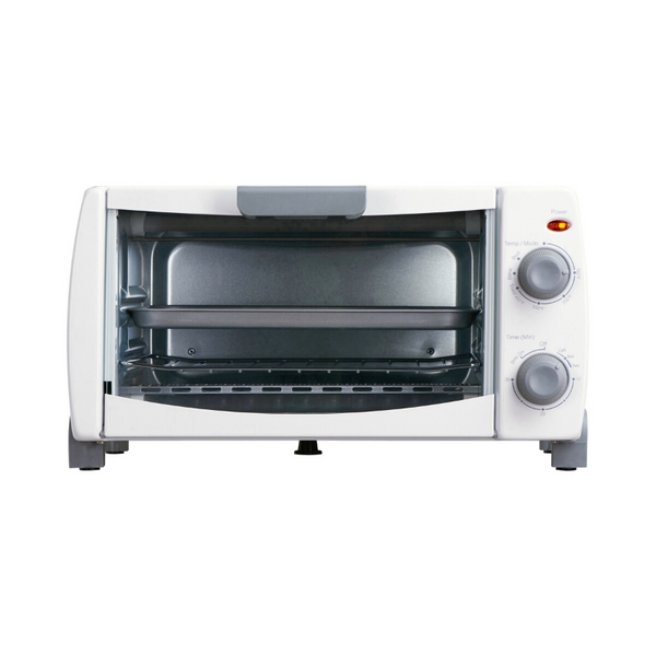 Mainstays 4-Slice White Toaster Oven