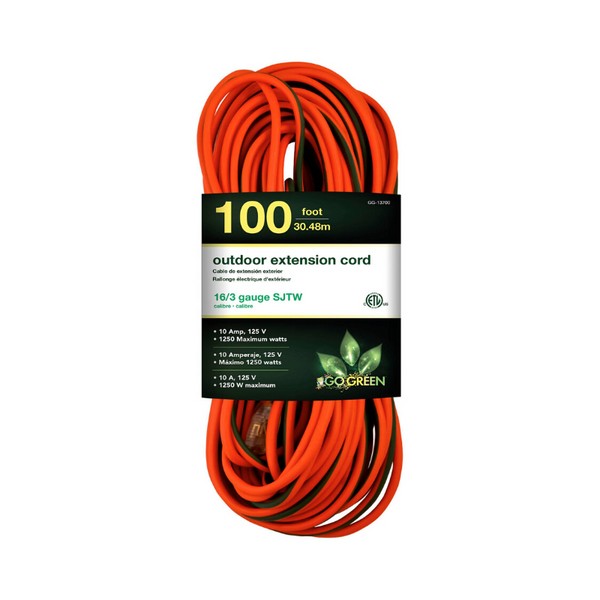 15, 25, 40, 50 And 100 Foot Extension Cords On Sale