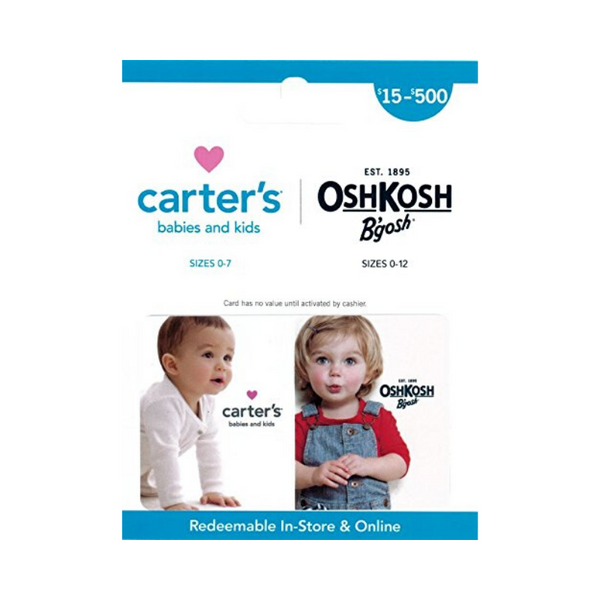 Carter's/OshKosh B’gosh Gift Card