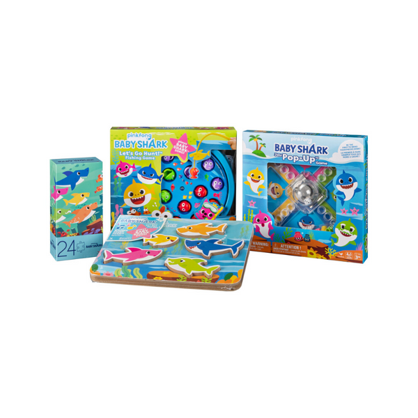 Pinkfong Baby Shark Mega Bundle with Puzzles and Games