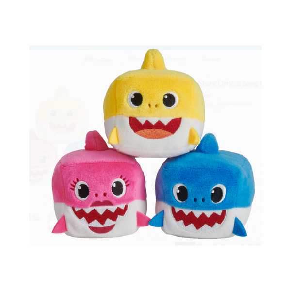 Pack De 3 Cubos De Canciones Oficiales De Pinkfong Baby Shark