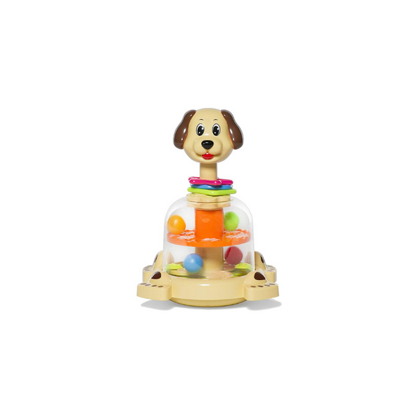 Perro giratorio de empuje 'Doggy Spinner' de MooToys