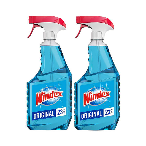 2-Pack Windex Glass Cleaner Trigger Bottles