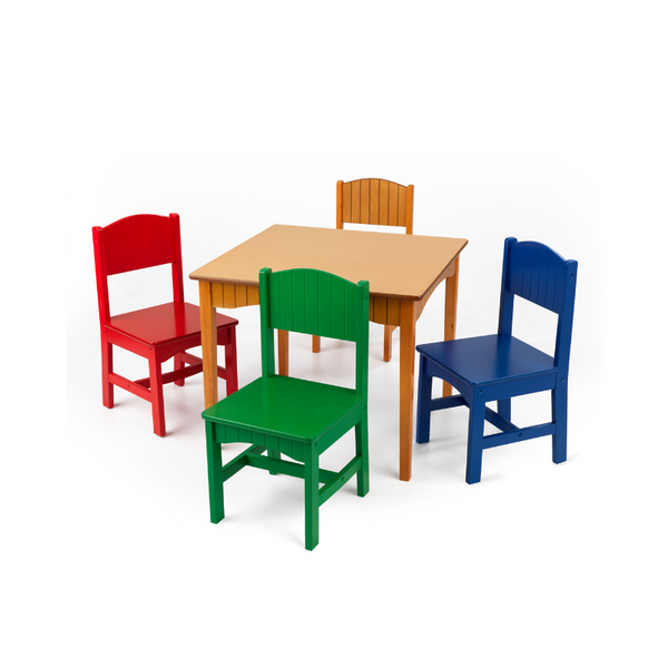 Juego de mesa y 4 sillas Nantucket de KidKraft