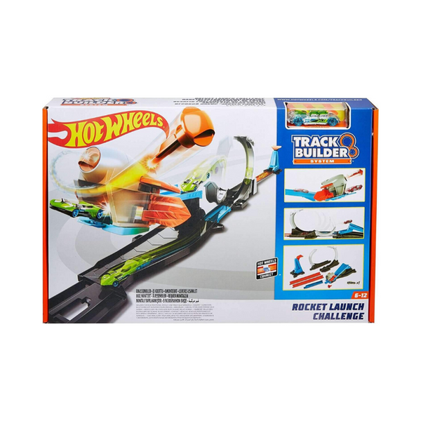 Hot Wheels Track Builder Rocket Launch Challenge Playset