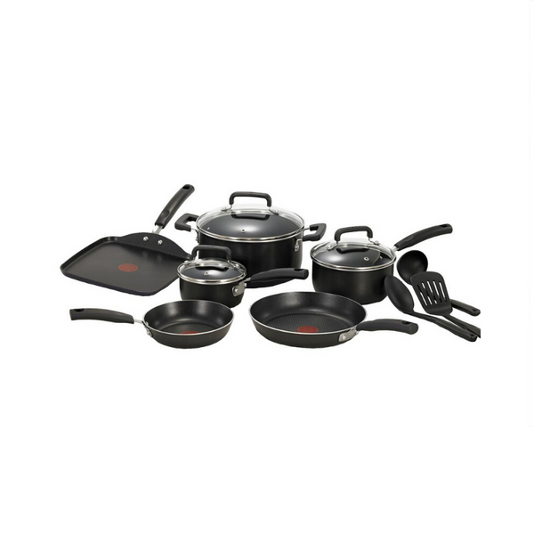 Juego de utensilios de cocina antiadherentes T-Fal de 12 piezas