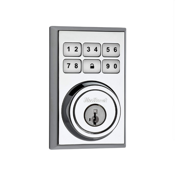 Kwikset SmartCode Electronic Deadbolt Featuring SmartKey