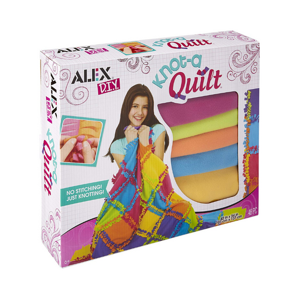 Kit de colcha con nudo DIY de Alex