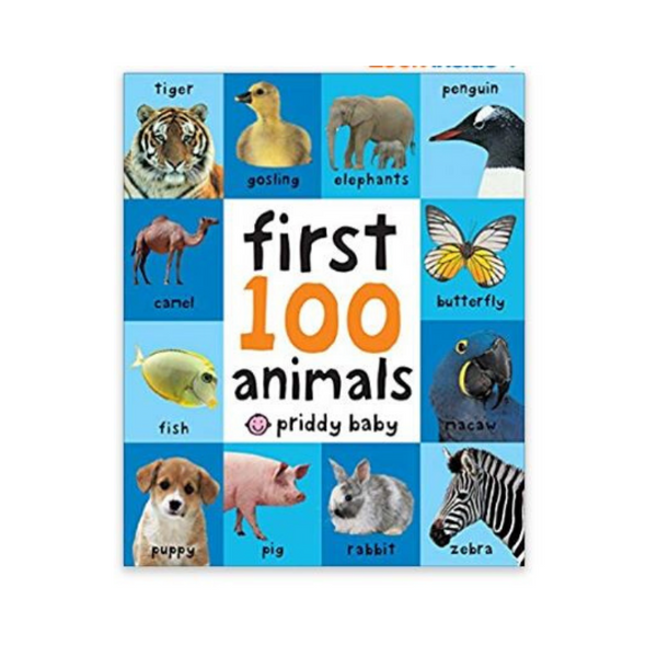 First 100 Animals Board Book