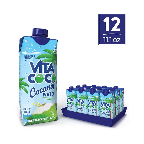 12-Pack Vita Coco Pure Organic Coconut Water (11oz Each)