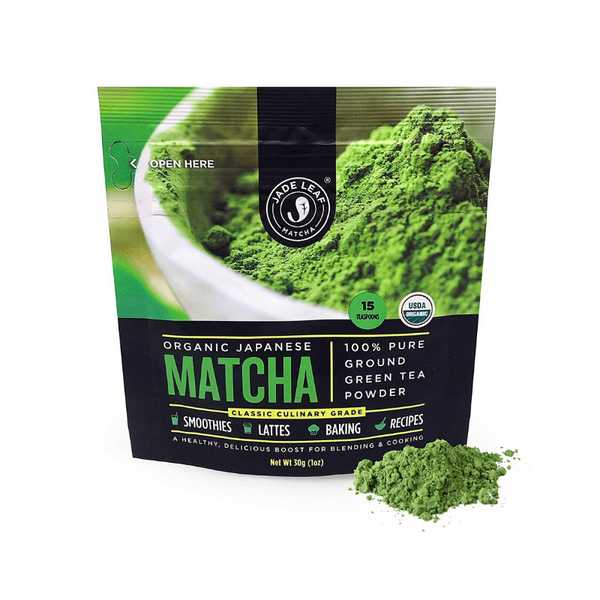 Save up to 33% on organic matcha tea and accessories