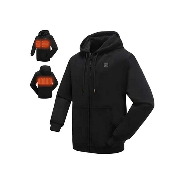 Sudadera con capucha calefactable con batería de 7,4 V