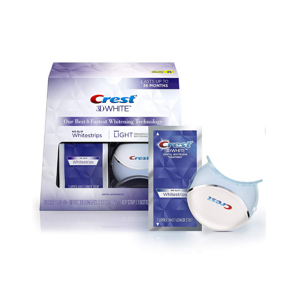 Crest 3D White Tiras Blancas Con Luz