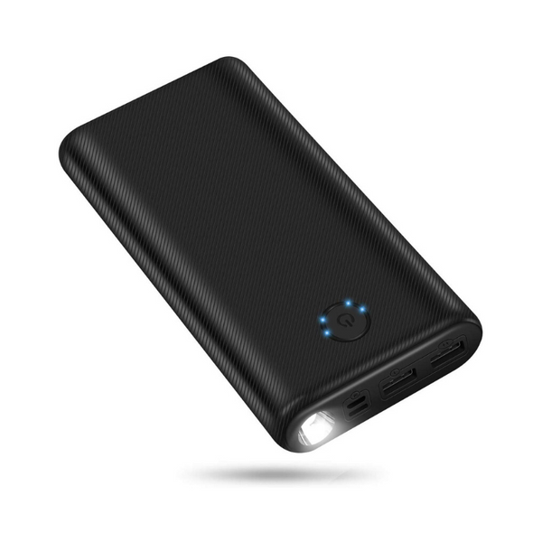 Potente cargador de teléfono con batería externa de 26800 mAh