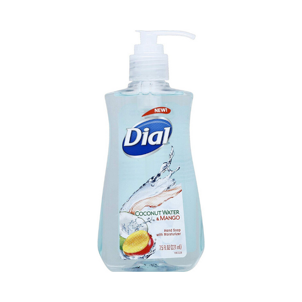 Dial Liquid Hand Soap, Coconut Water & Mango