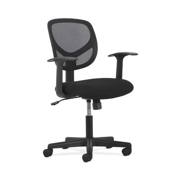 Swivel Mid Back Mesh Task Chair with Arms