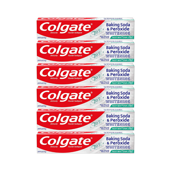 Pack Of 3 Or 6 Colgate Whitening Toothpaste On Sale