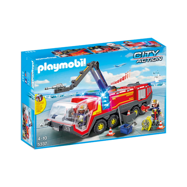 Playmobil Airport Fire Engine with Lights and Sound