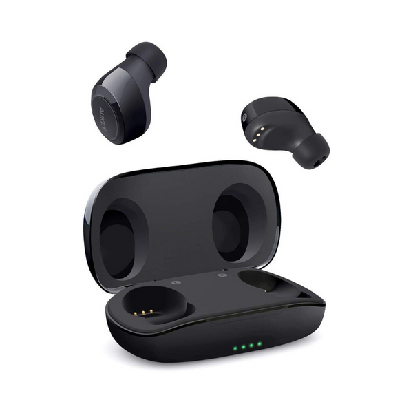 Aukey True Wireless Earbuds With Charging Case (2 Colors)