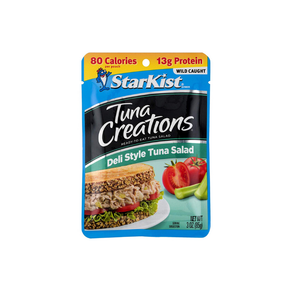 12-Pack of StarKist Tuna Creations Deli Style Tuna Salad Pouches (OU-Parve)