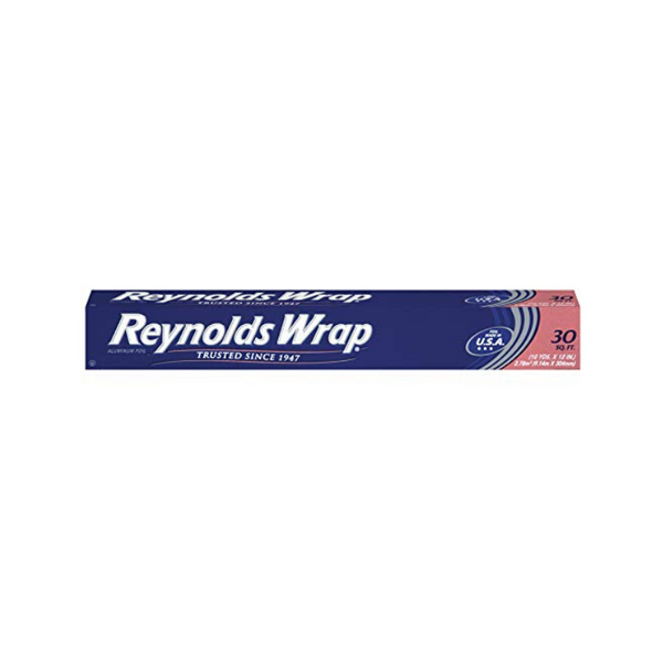 Papel de aluminio Reynolds Wrap, 30 pies cuadrados