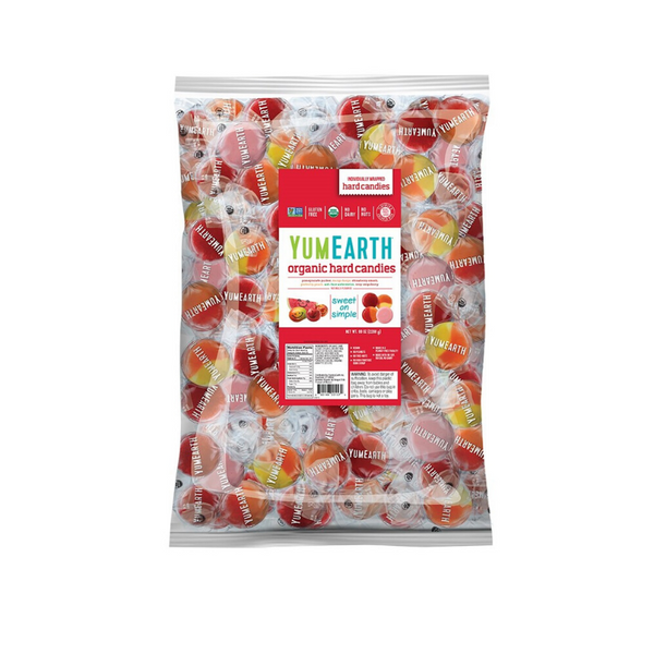 665 Individually Wrapped YumEarth Organic Candy Drops (OU-Parve)