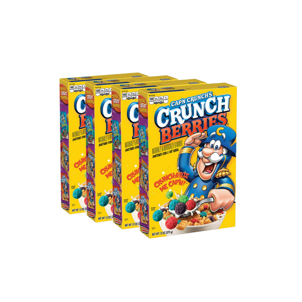 4 Boxes Of Cap'n Crunch Crunchberries