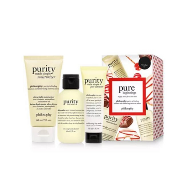 3-Piece philosophy Pure Beginnings Purity Gift Set