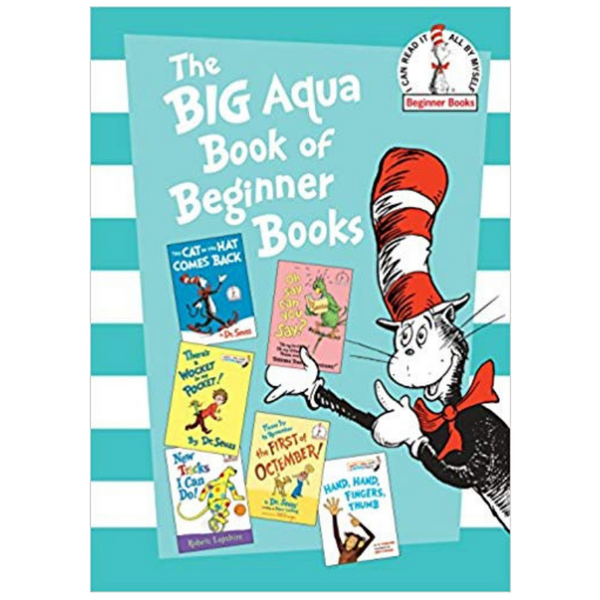 Dr. Seuss The Big Aqua Book of Beginner Books - Hardcover (6 Books)