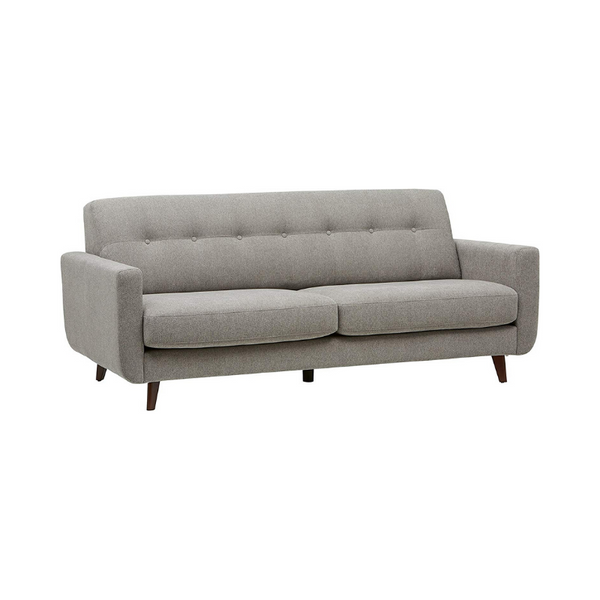 Rivet Sloane Mid-Century Modern Sofa with Tufted Back