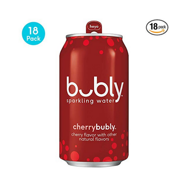 54-Count 12 oz bubly Sparkling Water (Cherry, Strawberry, or Lime)