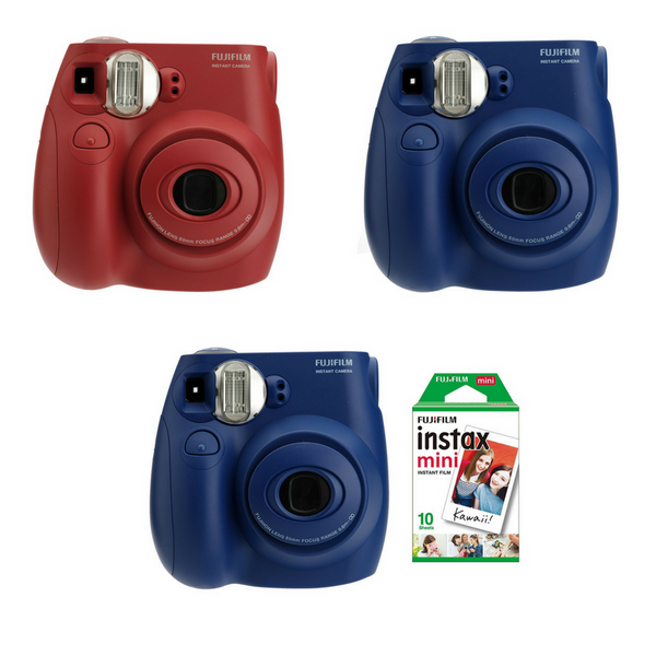 Hasta 25% de descuento en cámaras de película instantánea Fujifilm Mini 7s