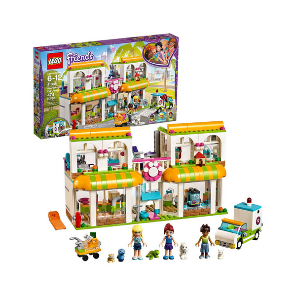 LEGO Friends Centro de mascotas de Heartlake City 41345 Kit de construcción (474 ​​piezas)