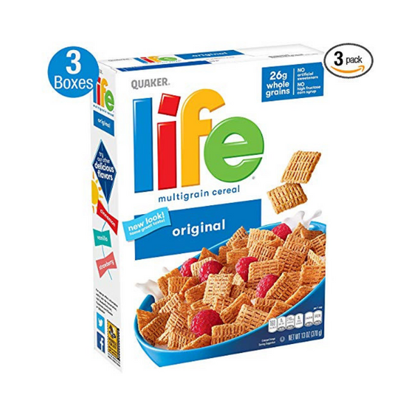 3 Boxes Of Life Original Cereal