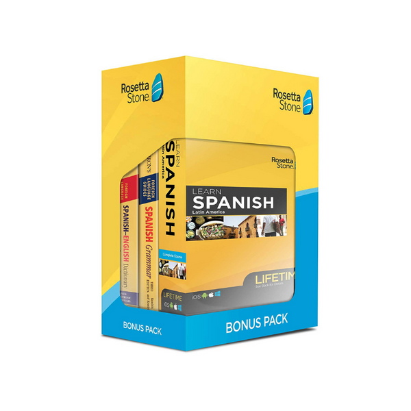 Learn Spanish: Rosetta Stone Bonus Pack Bundle