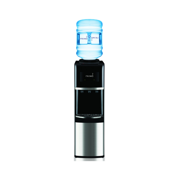 Primo Top-Load Water Dispenser (Stainless Steel/Black)