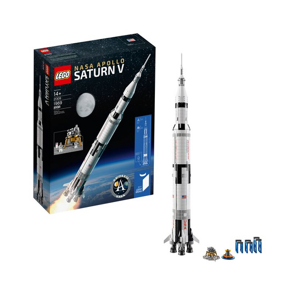 LEGO Ideas NASA Apollo Saturn V Building Kit